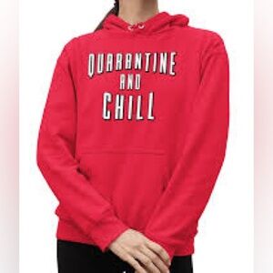 Unisex Assholes Live Forever Linda Finegold Quarantine and Chill Hoodie M